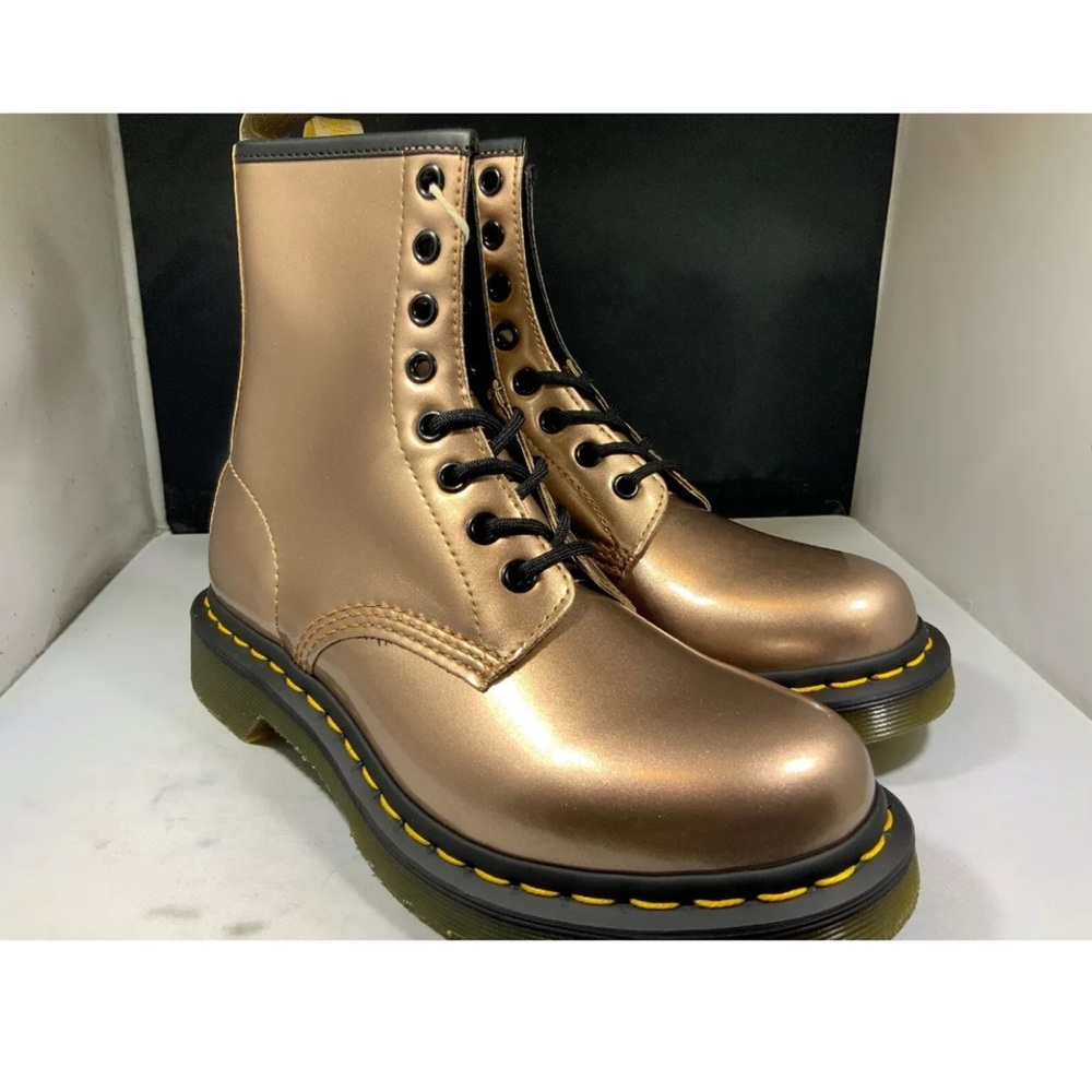 Dr. Martens 1460 Vegan Rose Gold Boots